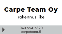 Carpe Team Oy logo